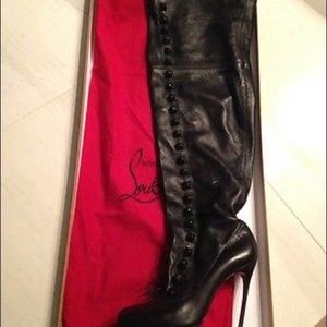 Louboutin over the knee ronfifi boot